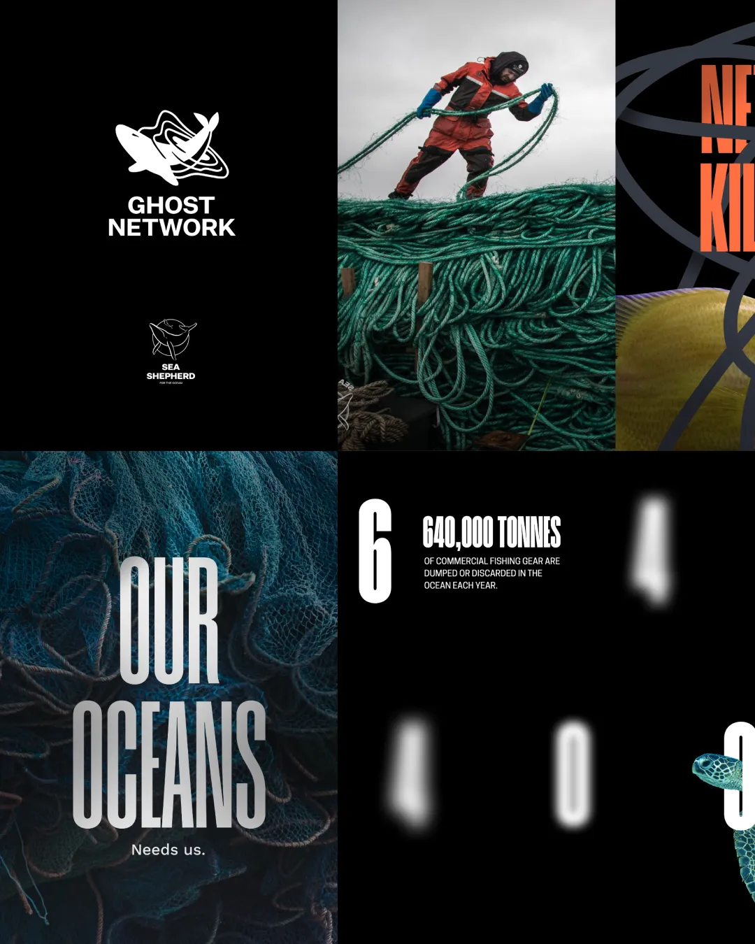 Ghostnetwork By Sea Shepherd